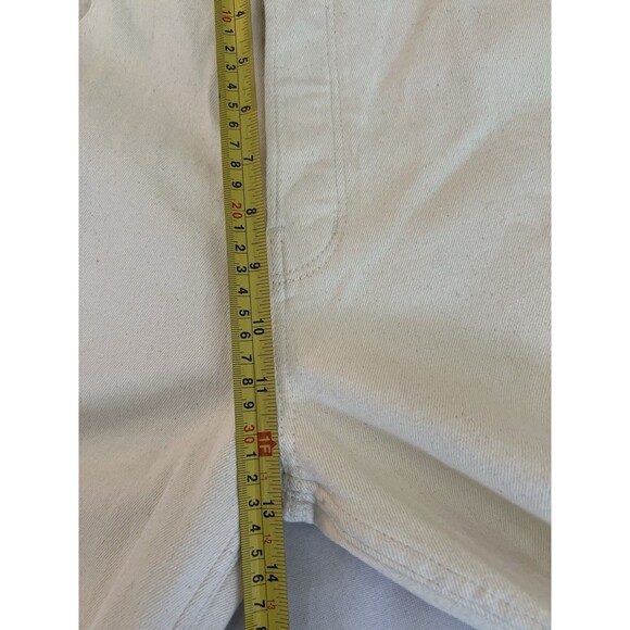 Dickies Button Fly Denim Work Pants Men's Size 32x32 Ivory DUR07NT - Picture 3 of 14